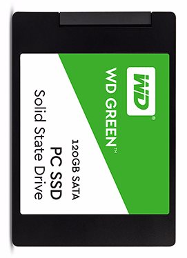 WESTERN DIGITAL GREEN 120 GB - SATA3 SSD