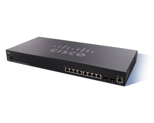 8-Port 10GBase-T Stackable Managed Switch CISCO SX350X-08-K9-EU