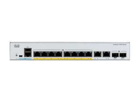 8-Port Gigabit Ethernet Switch CISCO C1000-8T-E-2G-L